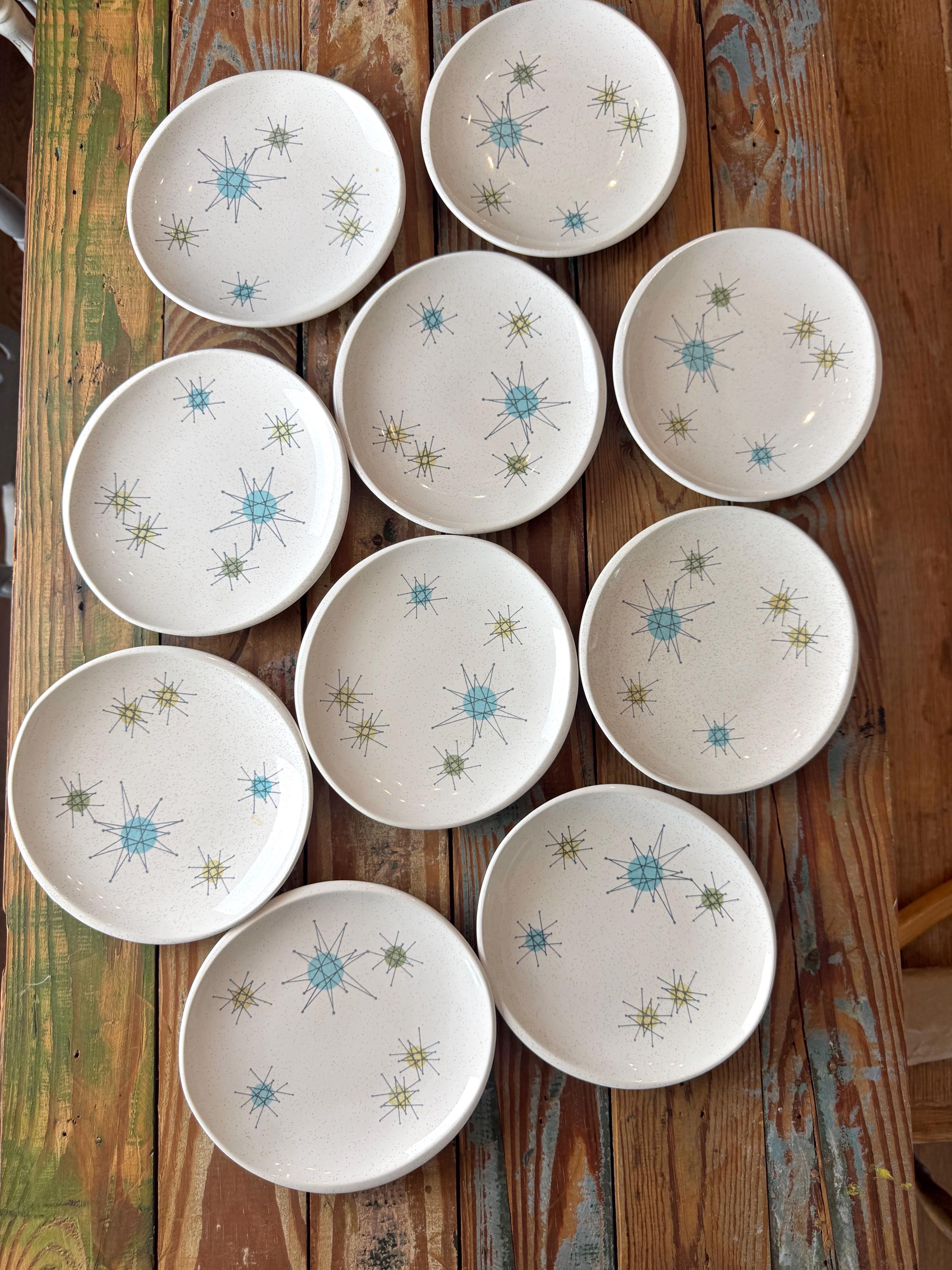 Franciscan Atomic Starburst Dinnerware - Etsy