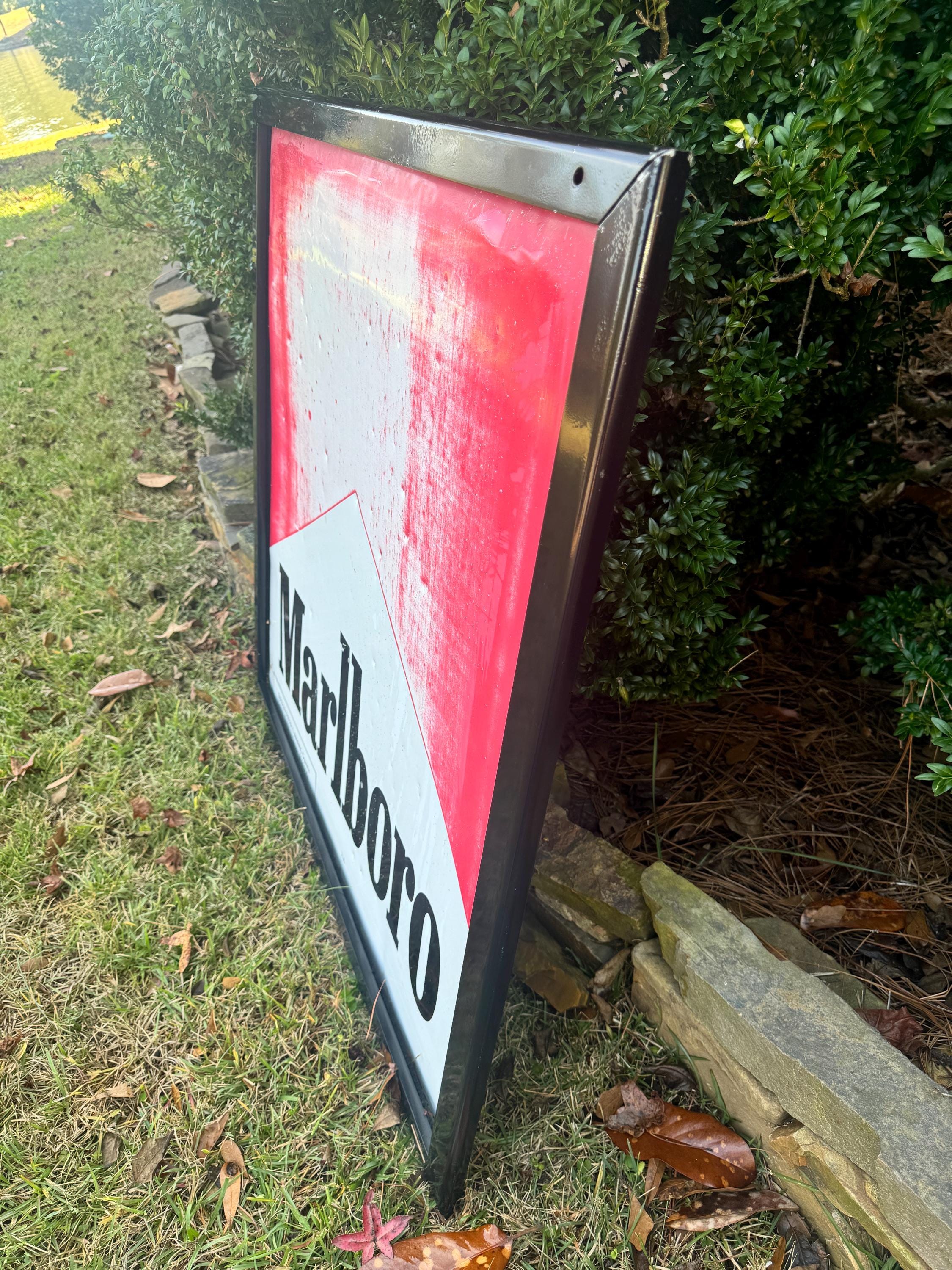 Vintage Marlboro Neon Sign Marlboro - Sign (1) - Sheet Metal