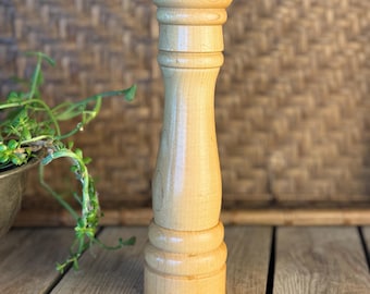 Macinapepe vintage Banton - Macinapepe in legno Vic Firth - Acero tornito a mano - Prodotto negli Stati Uniti - Macinapepe in legno da 28 cm - Macinatura regolabile