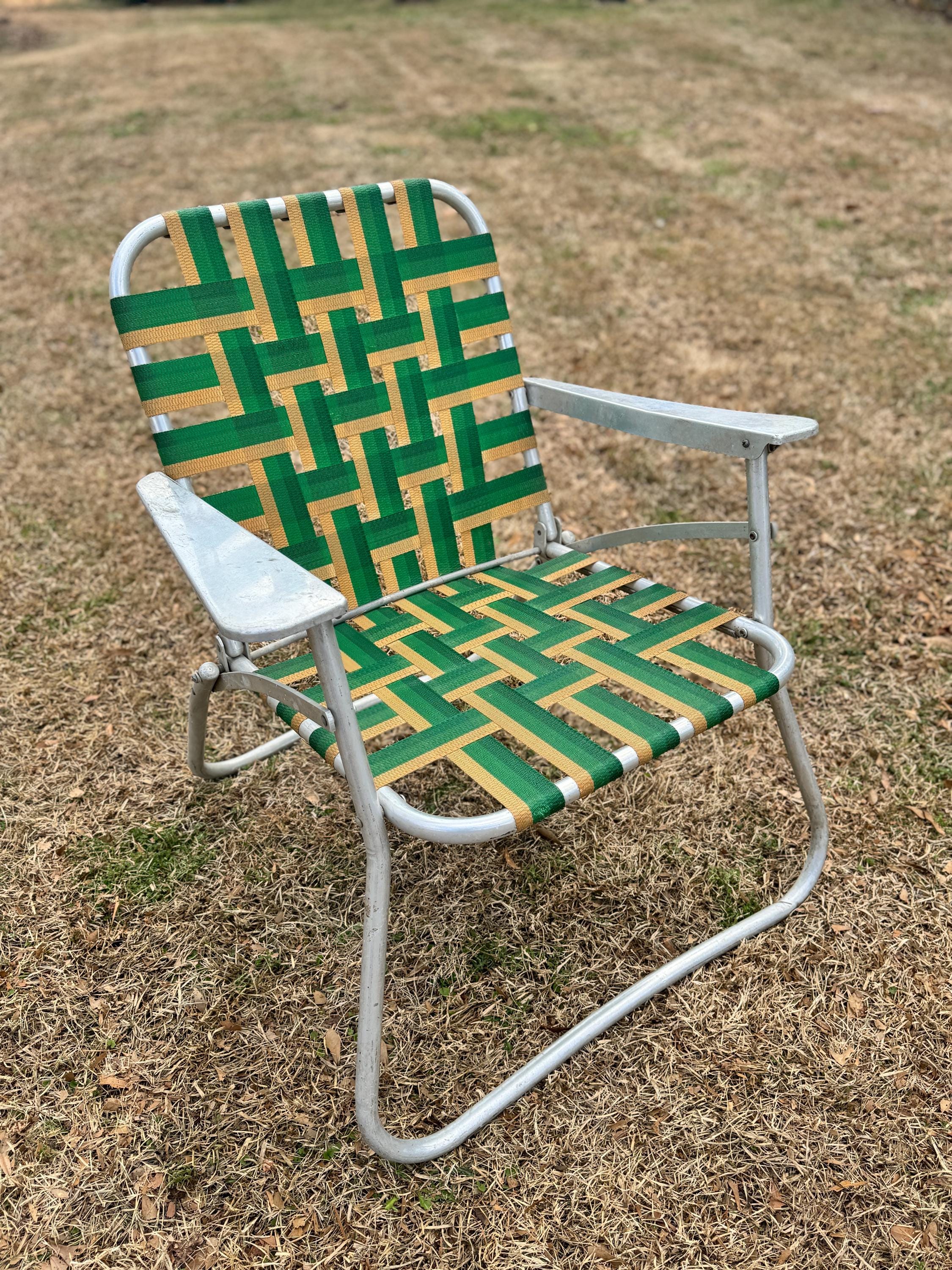 【T】OLD MOUNTAIN OLD FOLDING CHAIR Gin T】OLD MOUNTAIN OLD FOLDING CHAIR Gin Vintage Clarin MFG CO