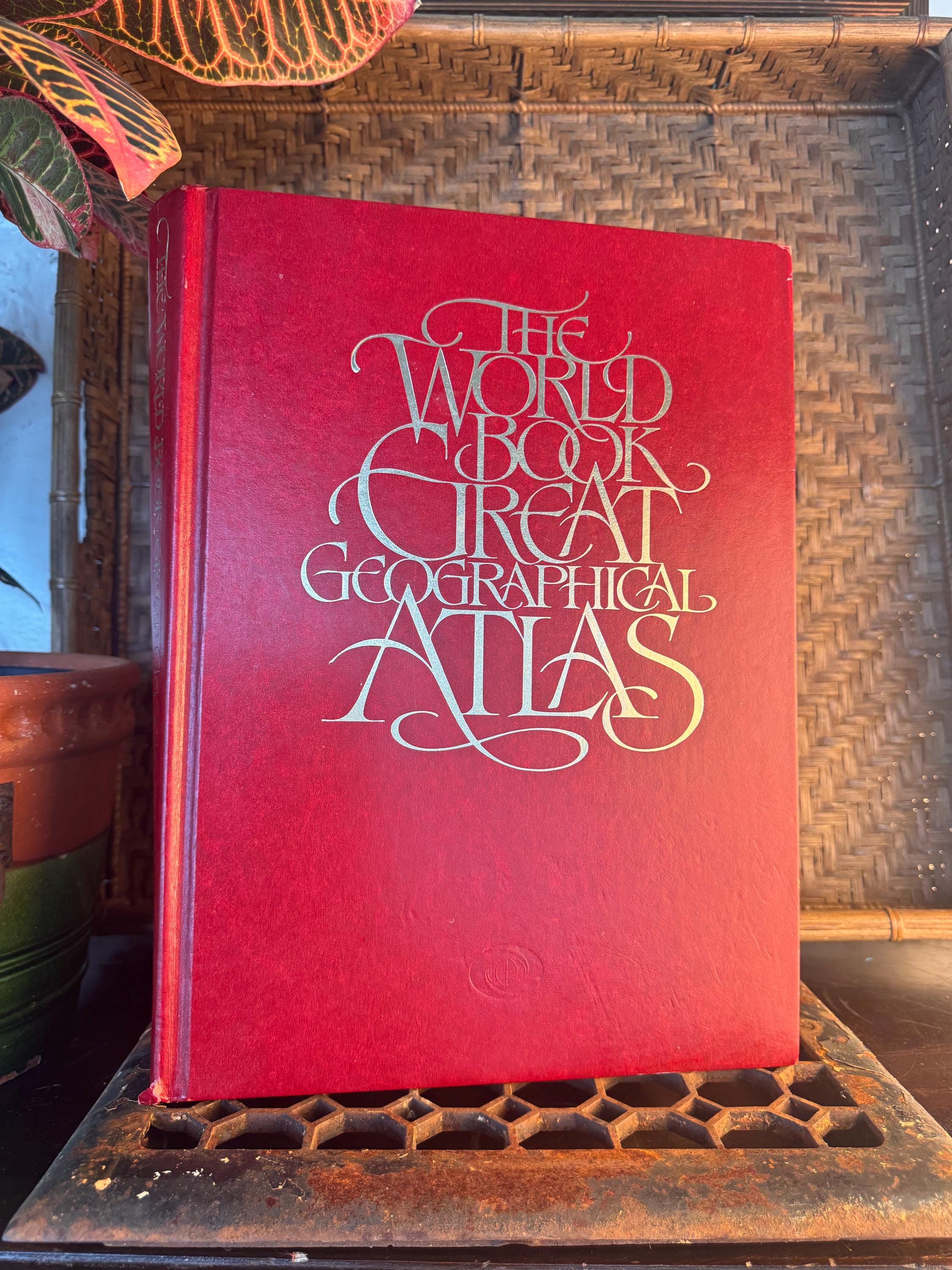 Vintage Rand Mcnally Atlas - Etsy
