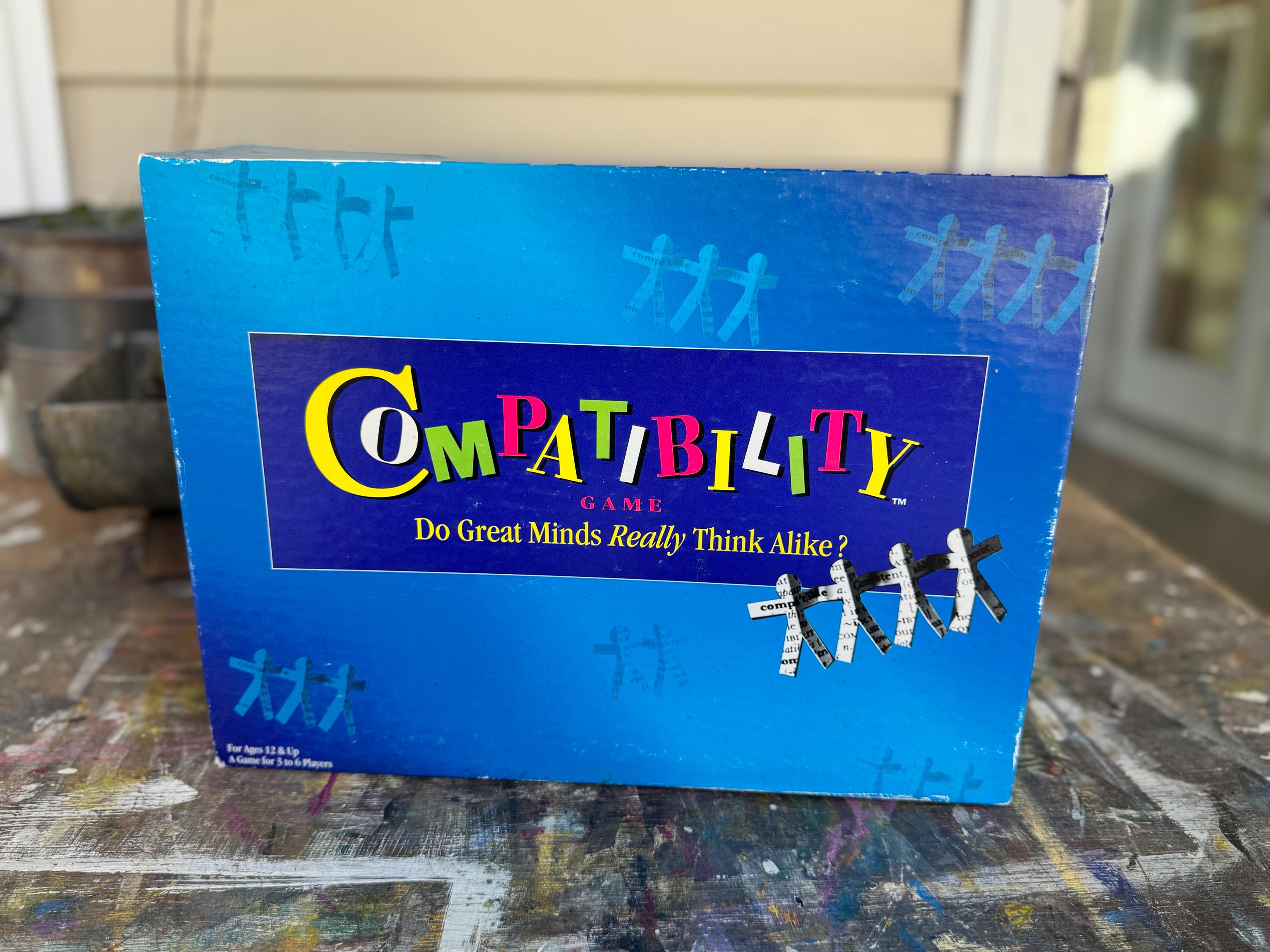 Vintage Compatibility Boardgame Mattel 1996 MADE IN USA