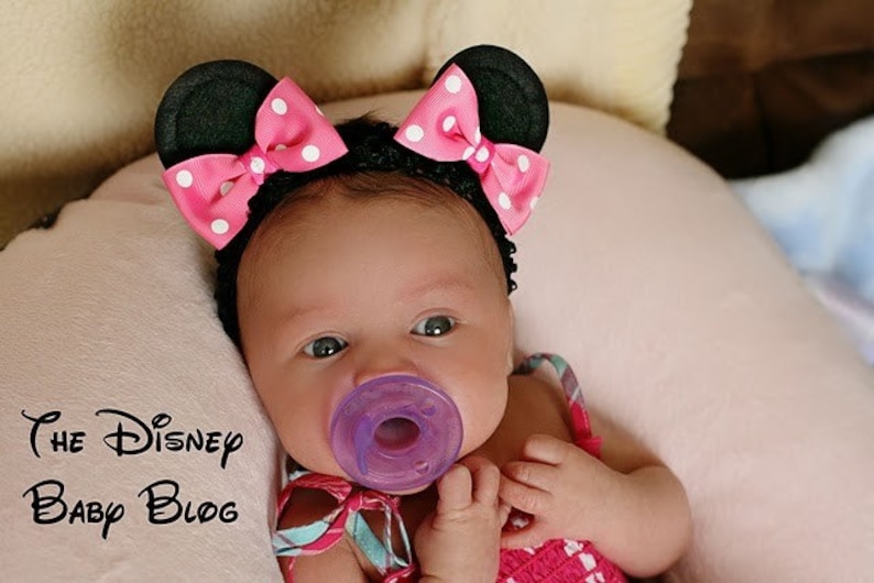 minnie mouse headband baby