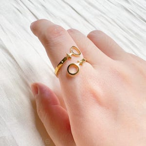 Lesbian Pride Ring, Double Venus Ring, Lesbian Gender Symbol Jewelry, Gold Lesbian Ring, Wedding Gift for Her, Christmas Lesbian Jewelry