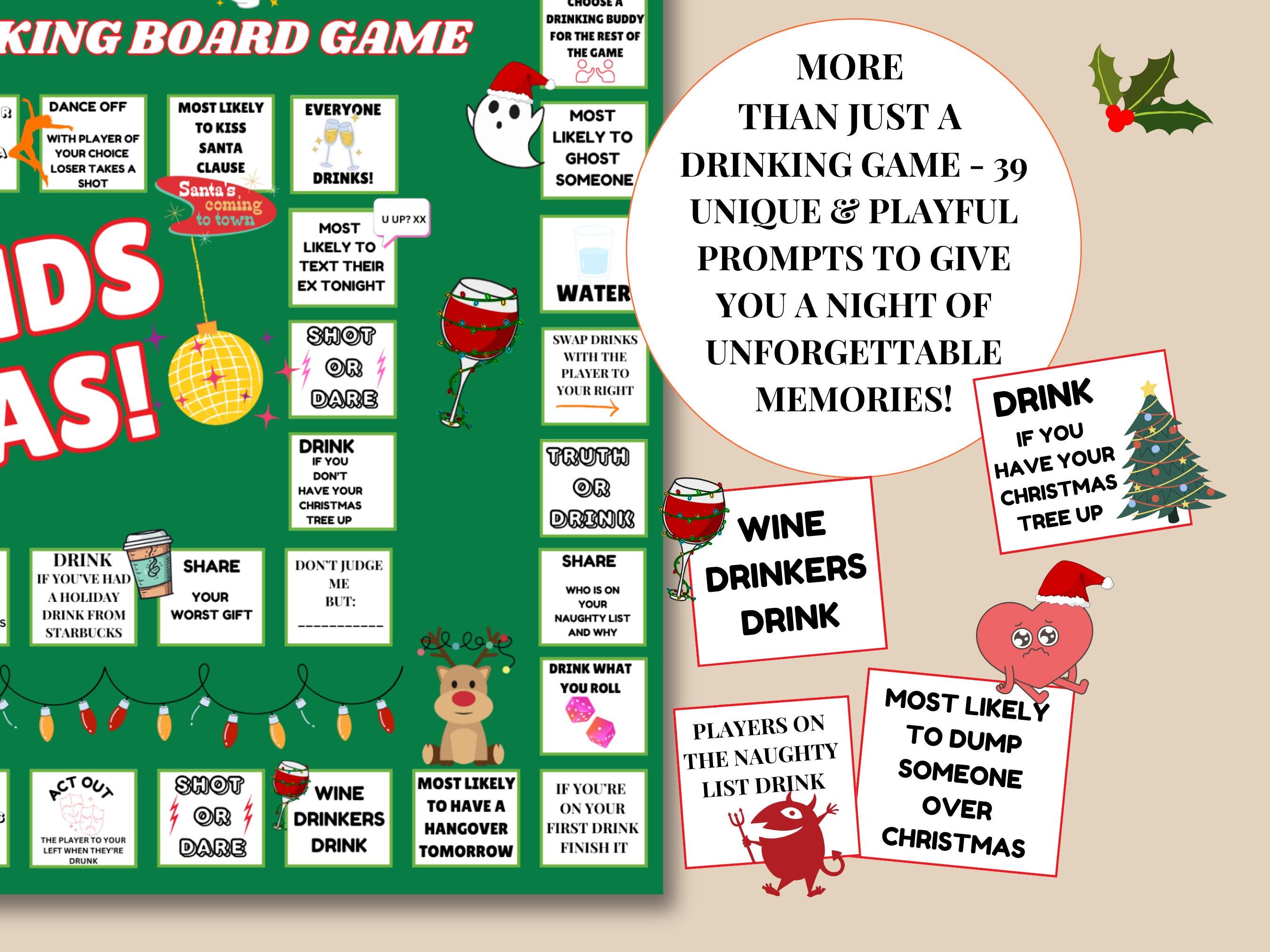 Christmas Party Game for Adults Friendsmas Drinking Games Fun Christmas — free download