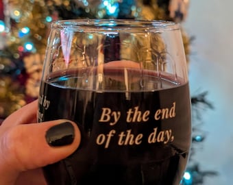 Bicchiere da vino senza stelo per l'educazione speciale, divertente regalo SPED, obiettivo IEP