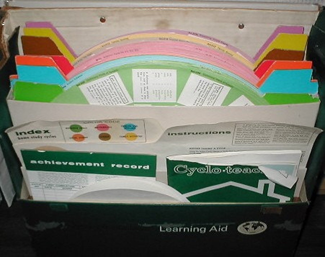 Vintage 1960's Educational Learning Aid World Book Etsy