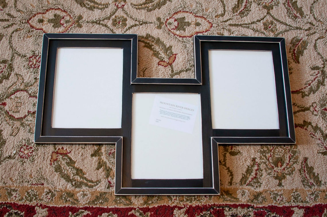 Collage Picture Frame MULTI 3 Opening 8x10 staggered Etsy