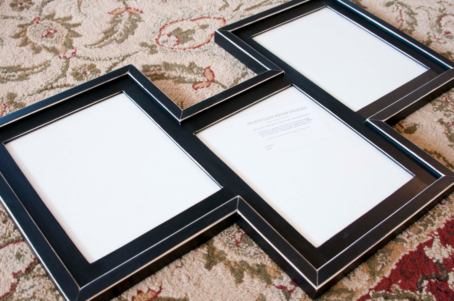 Collage Picture Frame MULTI 3 Opening 8x10 Staggered Etsy