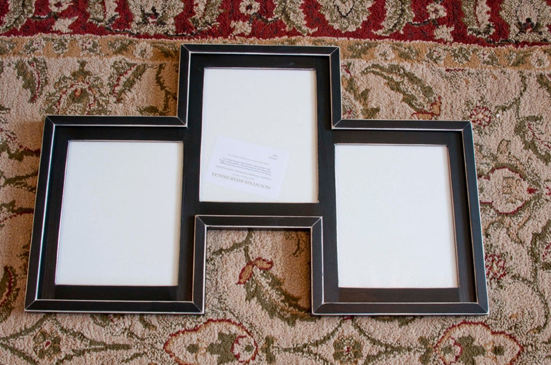 Collage Picture Frame MULTI 3 Opening 8x10 Staggered Etsy