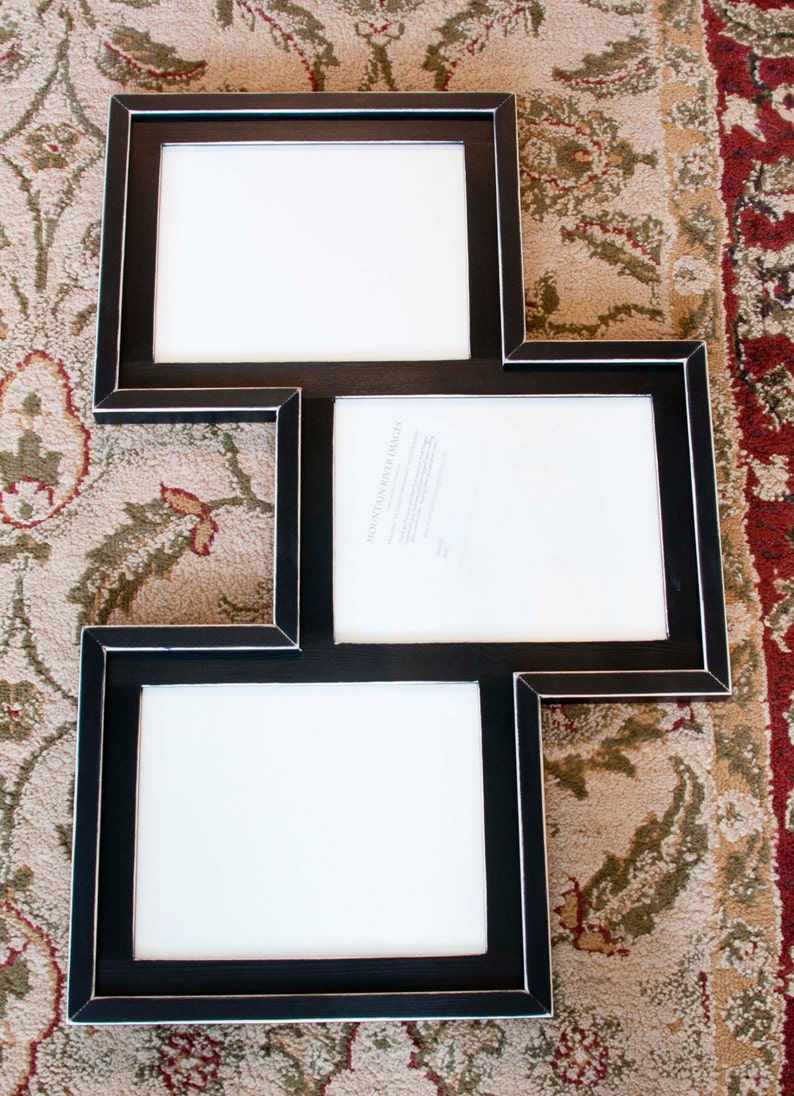 Collage Picture Frame MULTI 3 Opening 8x10 Staggered Etsy
