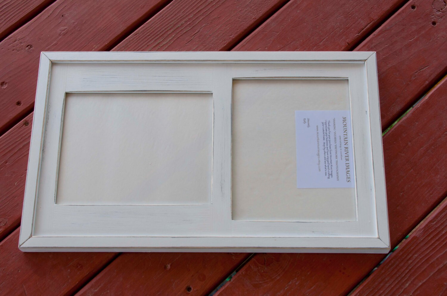 Collage Picture Frame MULTI 2 Opening 8x10 Distressed Rustic Etsy Canada