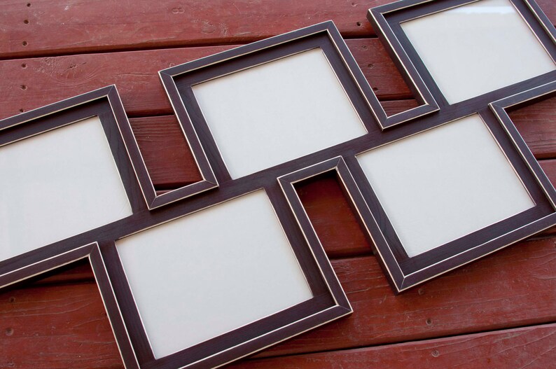 Collage Picture Frame MULTI 5 Opening Staggered 8x10 Etsy