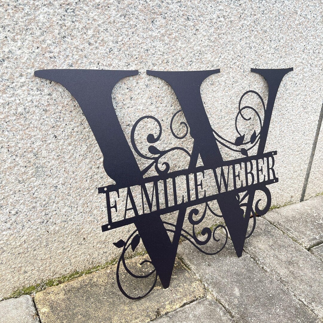 Personalized Metal Welcome Sign,custom Metal Letter Sign,customized ...