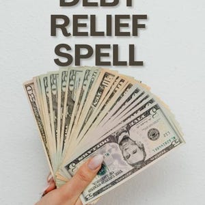 Debt Relief Spell: Financial Opportunity & Prosperity (Digital Spell Kit)