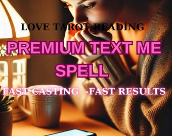 PREMIUM TEXT ME Spell | Contact Me Spell | Text Me Unblock Me Spell | Contact me | Ignite Communication and Connection | Communication Spell