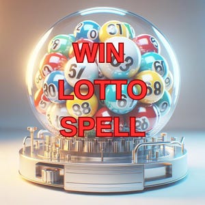 LOTTERY WINNER SPELL, Millionaire Spell, Win Mega Millions Fast Money Wealth Spell that Works, Luck & Abundance Spell Same Day,Attract Money