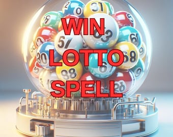 Hechizo para ganar la lotería: Suerte y abundancia - Kit de hechizos para millonarios (PDF digital)