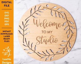 Custom Business Sign: Welcome Sign SVG | Instant download