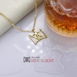 Custom Name Logo Necklace: S925 Silver Personalized Pendant