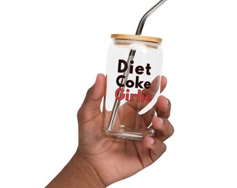 Dünne Cola Girlie Tasse Cola Tasse Cola Mini Becher aus Glas in Dosenform Cola