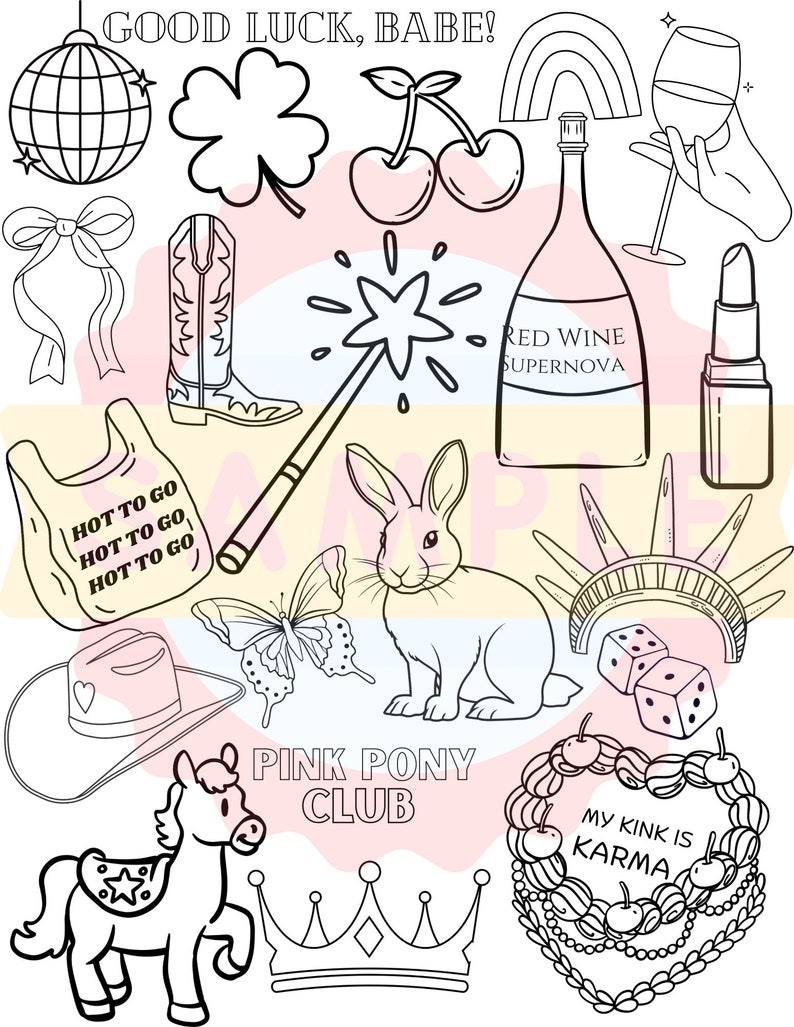 6 Chappell Roan Coloring Pages