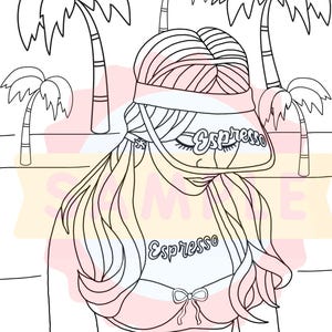 10 Sabrina Carpenter Coloring Pages - Etsy