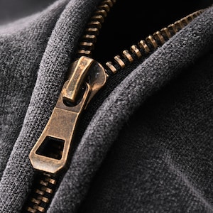 Anime Inspired Zip-Through Boxy Fleece Hoodie image 14