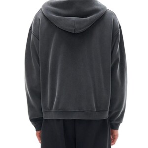 Anime Inspired Zip-Through Boxy Fleece Hoodie image 9