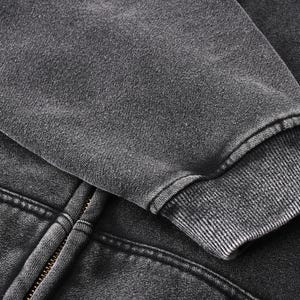 Anime Inspired Zip-Through Boxy Fleece Hoodie image 11