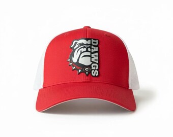 DAWGS Acrylic Patch Hat, Ultimate Game Day cap, Adult Trucker Hat
