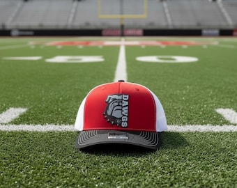 DAWGS Acrylic Patch Hat, Ultimate Game Day cap, Adult Trucker Hat