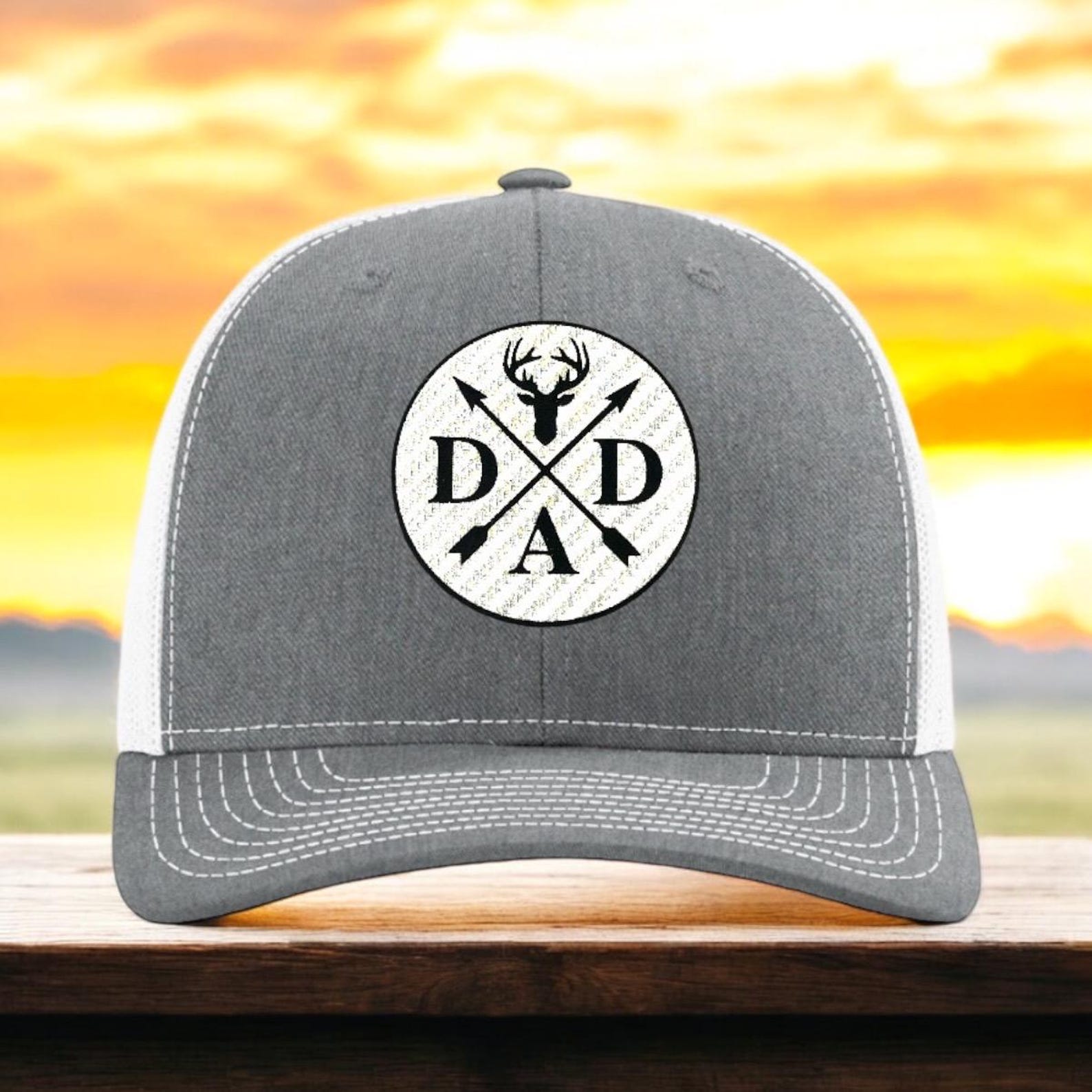 Dad Hat, Richardson Hat, Dad Gift, Fathers Day Gift, Leather Patch Hat ...