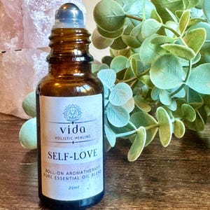 Self-Love - Essential Oil Roller 20ml | Aromatherapy | Pulse Point Roll On | Natural Perfume | Self Care | Wellbeing