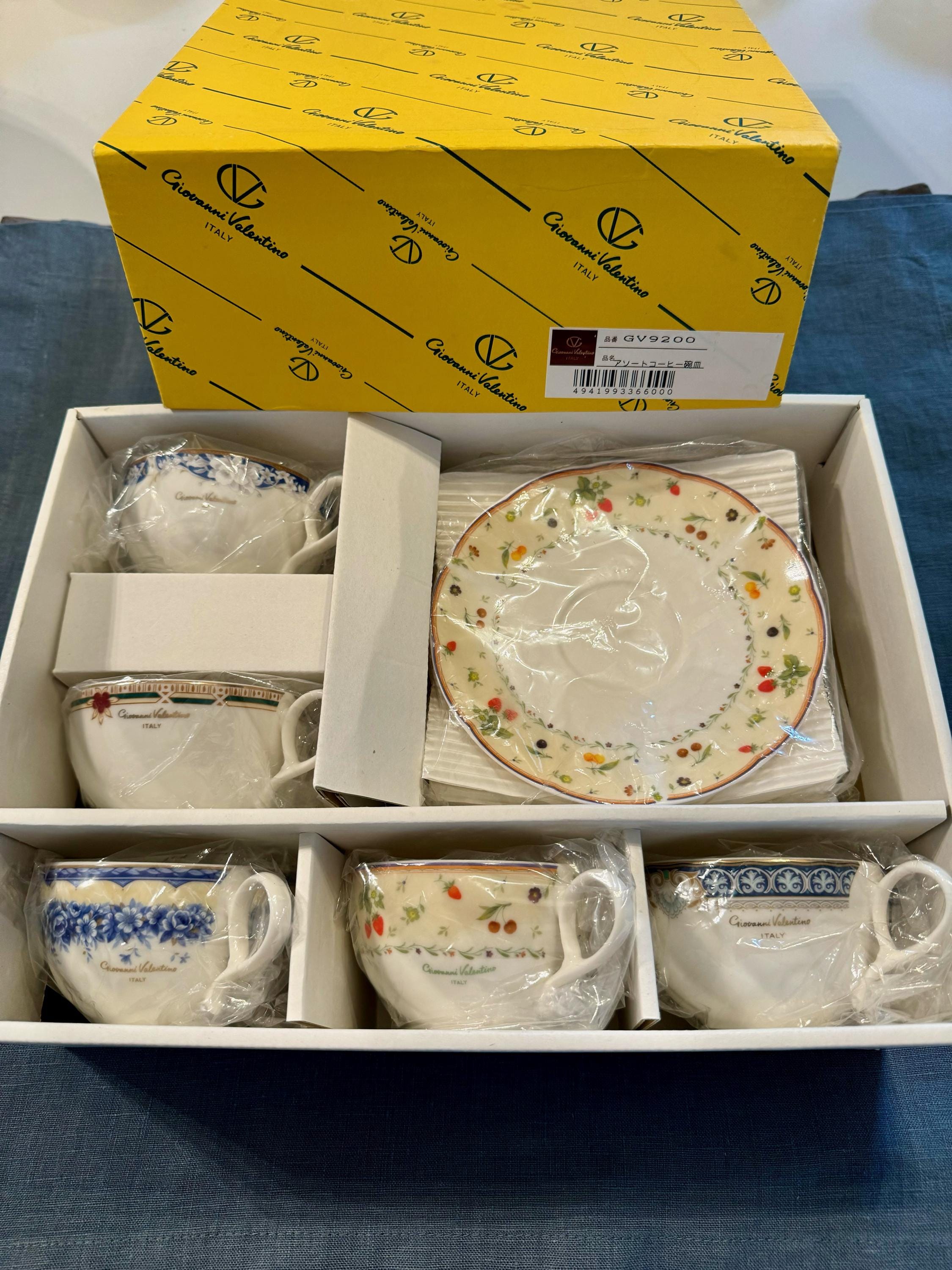 Giovanni Valentino Mario Valentino Cup And Saucer Mario Valentino