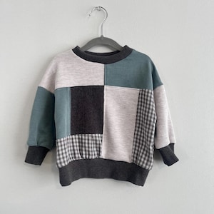 12-24M Upcycled Crewneck Sweater