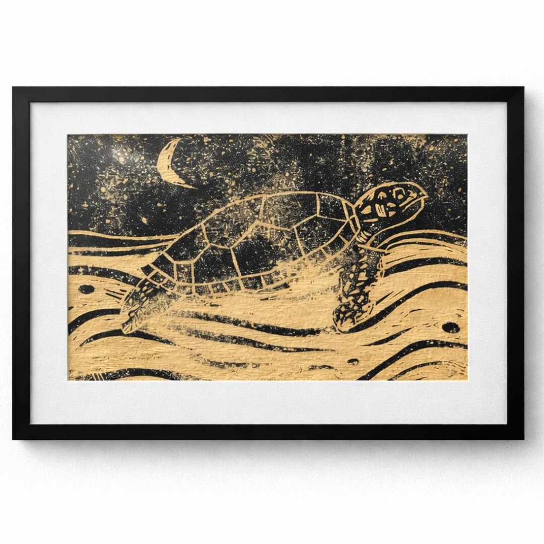 Resilient Turtle - Print - Etsy