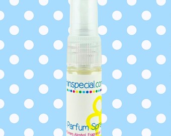 Baby Powder Perfume Spray Mist, Travel Size (1/3 oz - 10ml)