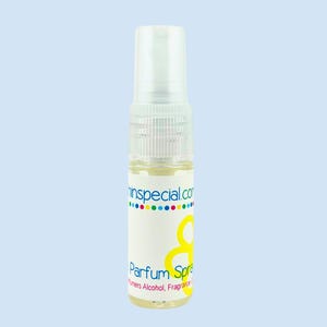 Baby Powder Perfume Spray Mist. 1/3 oz Travel Ready Plastic Spray Pump Bottle. Eau de Parfum. Body Spritz.