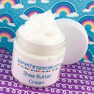 Shea Butter Cream. Hand and Body Moisturizer. Paraben + Cruelty Free. Dry Skin Care.