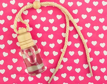 Hawaiian Tropic Scent. Hanging Car Aromatherapy Oil Diffuser. Air Freshener. Car Charm. Car Lovers Gift. Car Accessories.