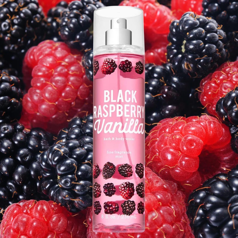 Black Raspberry Vanilla Perfume Oil. Long Lasting Fragrance. B&BW Dupe ...