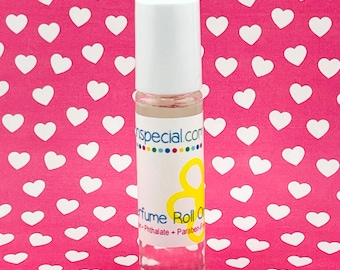 Sandalwood Rose Perfume Oil Roll On 1/3 oz Rollette. Vegan + Phthalate Free + Cruelty Free.