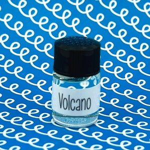 Volcano Perfume Oil Sample. Mini 1/16 oz Trial Size. Vegan + Phthalate Free + Cruelty Free.