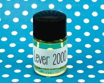 Lever 2000 Perfume Oil Sample. Vegan + Phthalate Free + Cruelty Free.