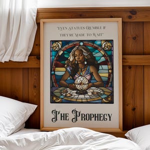 The Prophecy Inspired Wall Art | The Anthology of a Woman Collection | Digital Download Printable Poster | TTPD Inspired