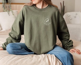 Sudadera Fourth Wing – Cuello redondo Basgiath War College Wingleader