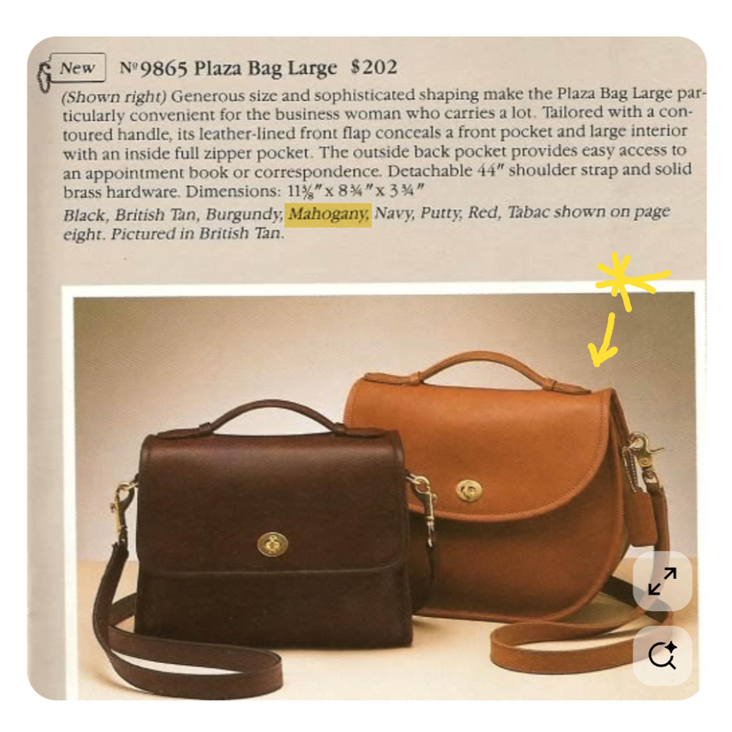 Vintage Coach City Bag - Etsy Canada