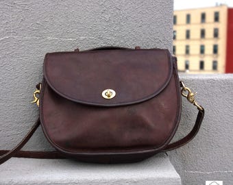 Vintage Coach 5180 Black Leather Briefcase-metropolitan Brief Bag