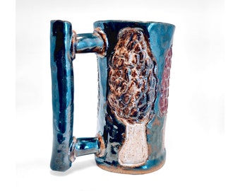 Morel Mushroom Mug | Handmade Ceramic Pottery